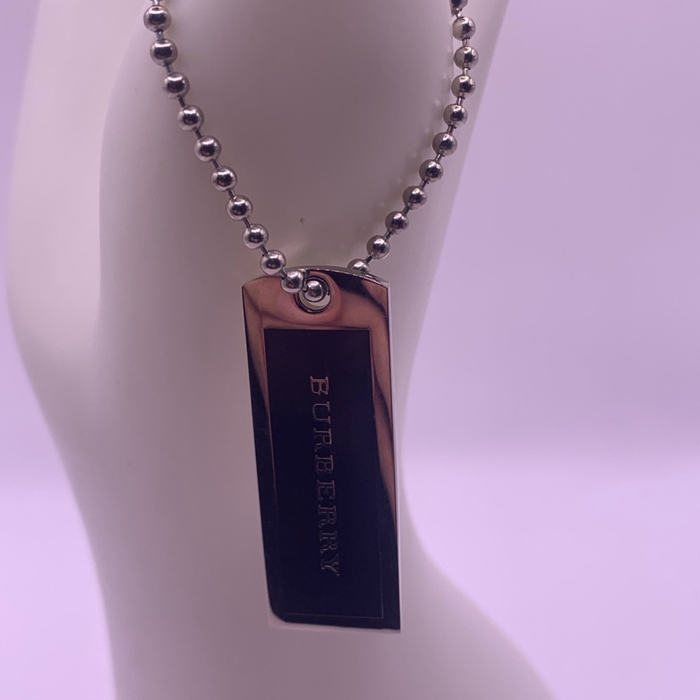 New Burberry Black Tag Purse Charm or Keychain